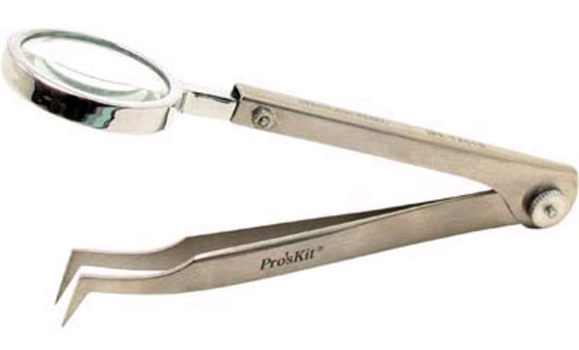 Pro´sKit Pros Kit Pincett Med Förstoringsglas 3X