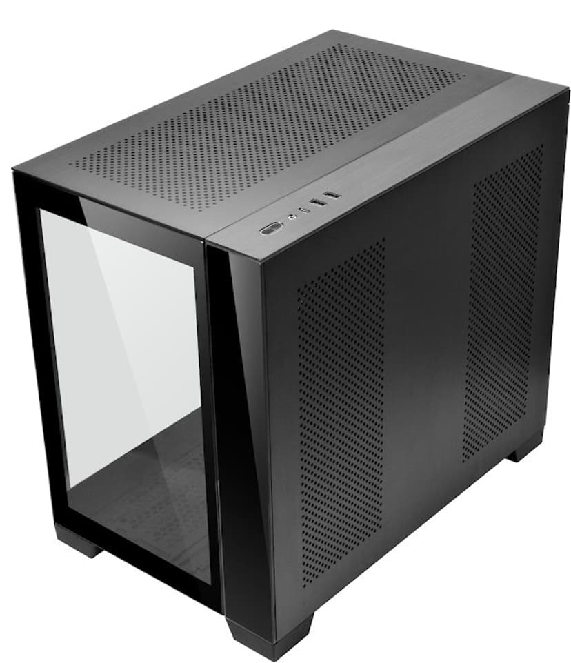 Lian-Li Lian Li O11 Dynamic Mini Tempered Glass ATX Black Mini Tower Zwart