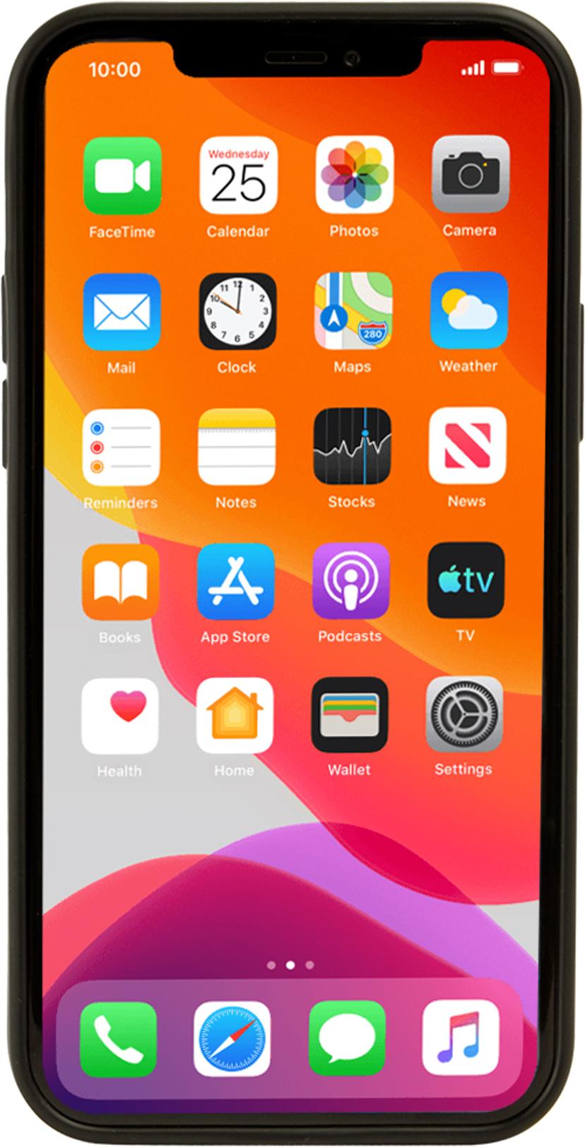 Cirafon 100% Resirkulert deksel iPhone 12, iPhone 12 Pro Sort