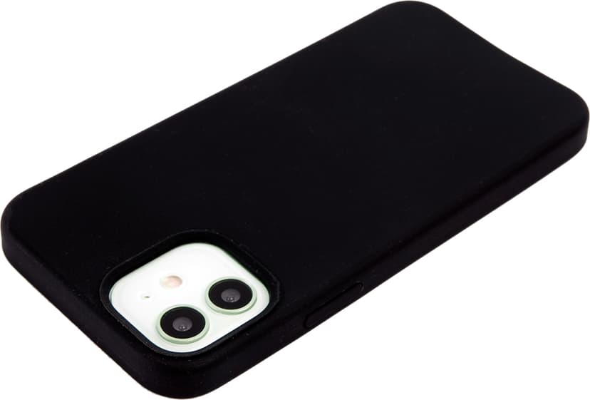 Cirafon CM596-SIL mobiltelefonfodral Omslag Svart iPhone 12, iPhone 12 Pro Svart