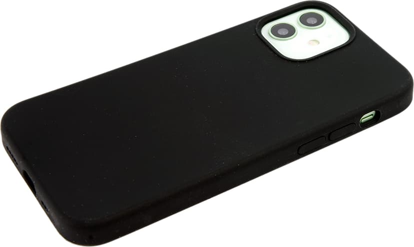 Cirafon CM596-SIL mobiltelefonetui Etui Sort iPhone 12, iPhone 12 Pro Svart