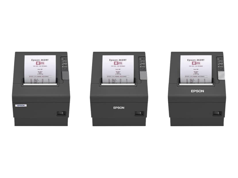 Epson Kvittoskrivare TM-T88IVP Parallel Incl Power Grå