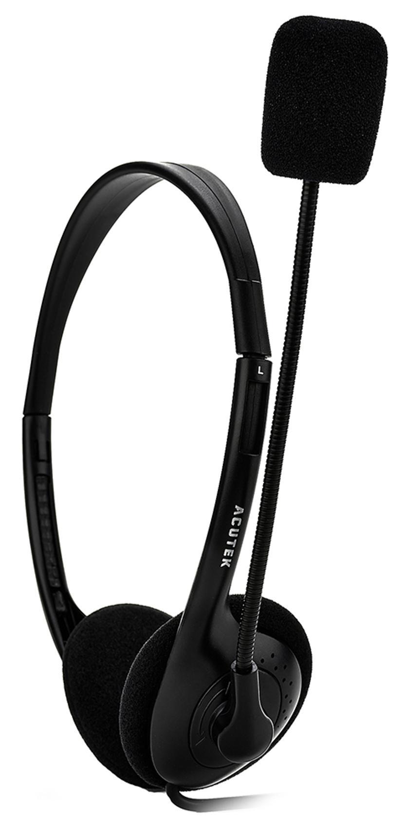 Acutek 216U Volume Controll USB Stereo USB-A Zwart