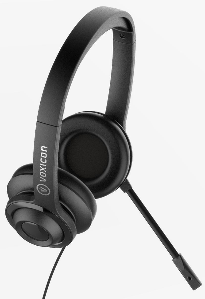 Voxicon USB VX210 Headset USB Type-A Svart