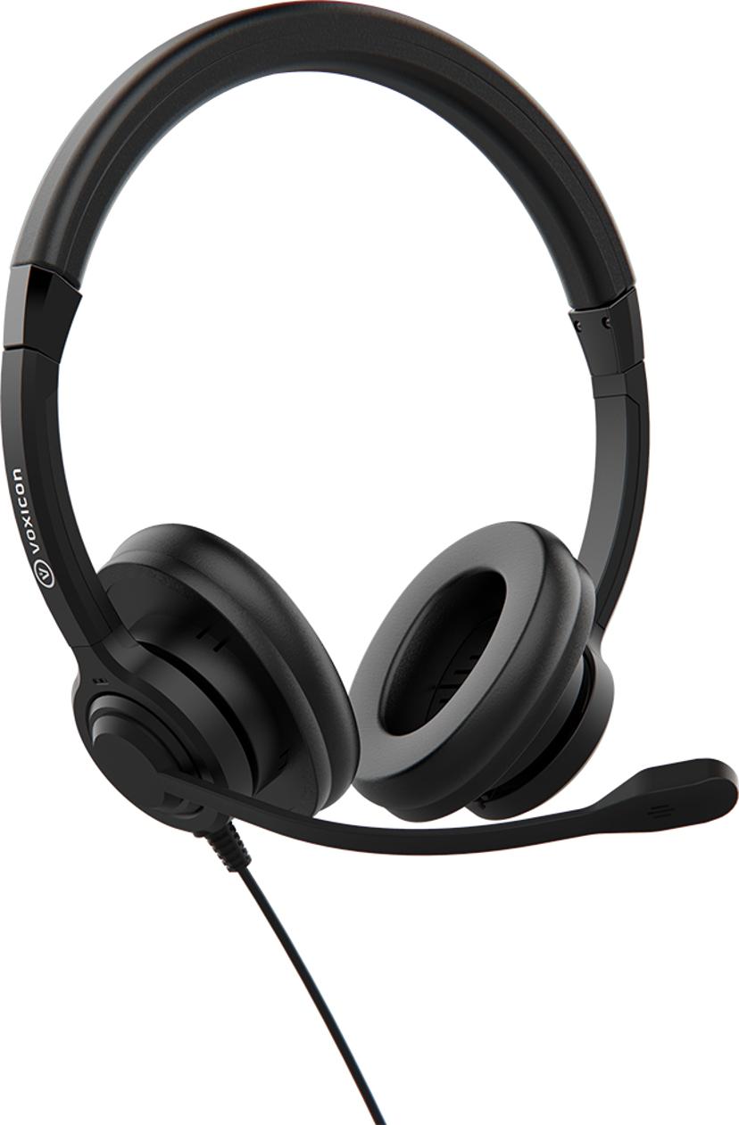 Voxicon USB Teams VX610 ANC Stereo USB-A Sort