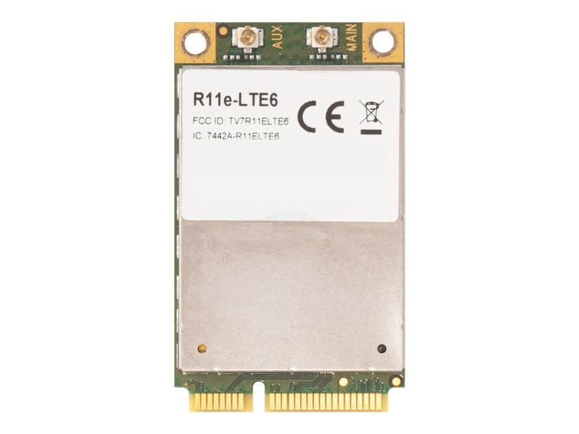 Mikrotik 2G/3G/4G/LTE mini PCIe card with carrier aggregation