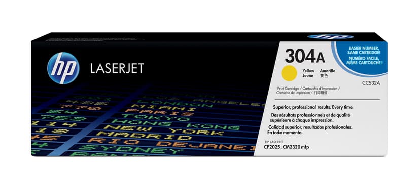 HP Toner Geel 304A 2.8K - CC532A