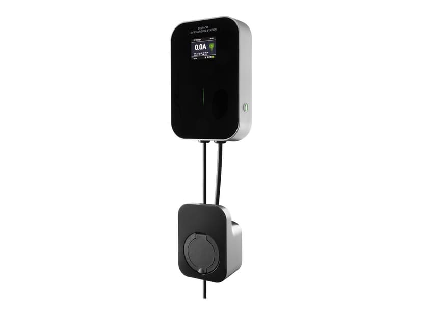 Deltaco E-charge, Wallbox 1-phase 6-16a, Mode 3, Type 2
