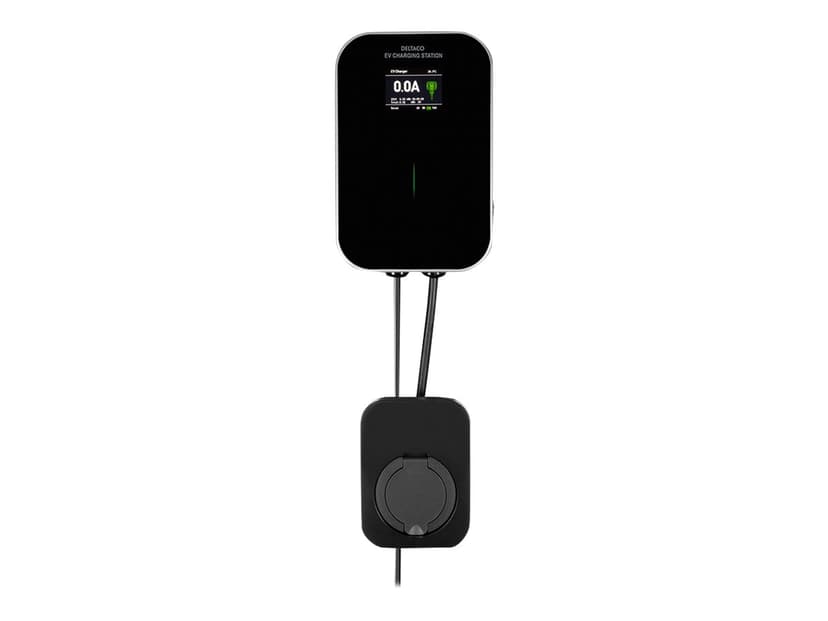 Deltaco E-charge, Wallbox 1-phase 6-16a, Mode 3, Type 2