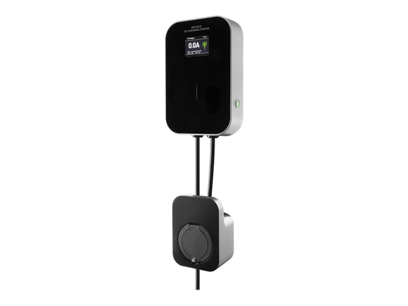 Deltaco E-charge, Wallbox 3-phase 16a, Mode 3, Type 2