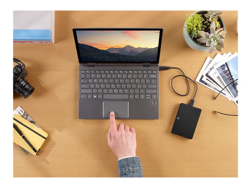 Seagate Expansion Portable 4TB HDD Svart