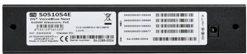 2N Voiceblue Next Voip Gateway 4 Gsm Ch Cinterion Sip Based