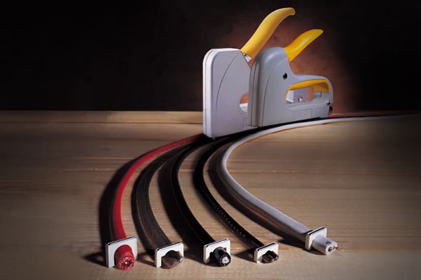 Direktronik Staple Gun For Cables 2-in-1 Plastic