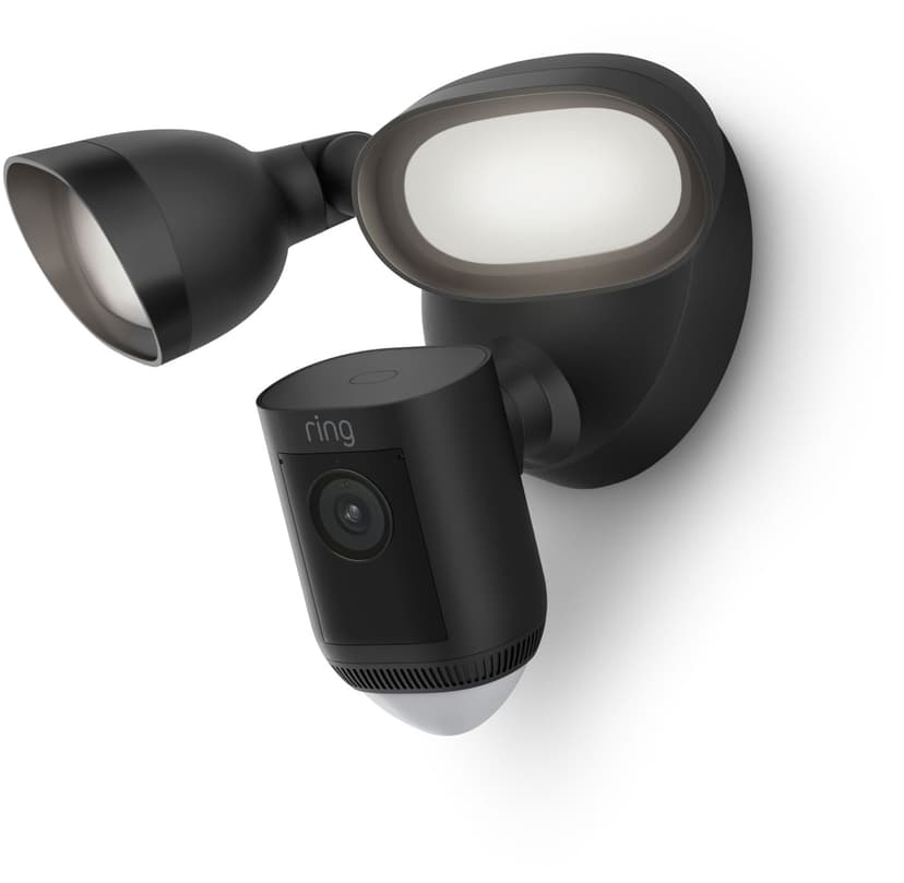 Ring Floodlight Cam Wired Pro - Musta