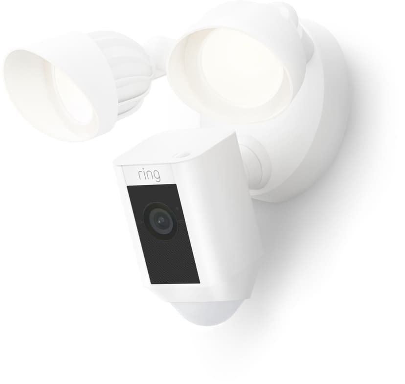 Ring Floodlight Cam Wired Plus - Hvit