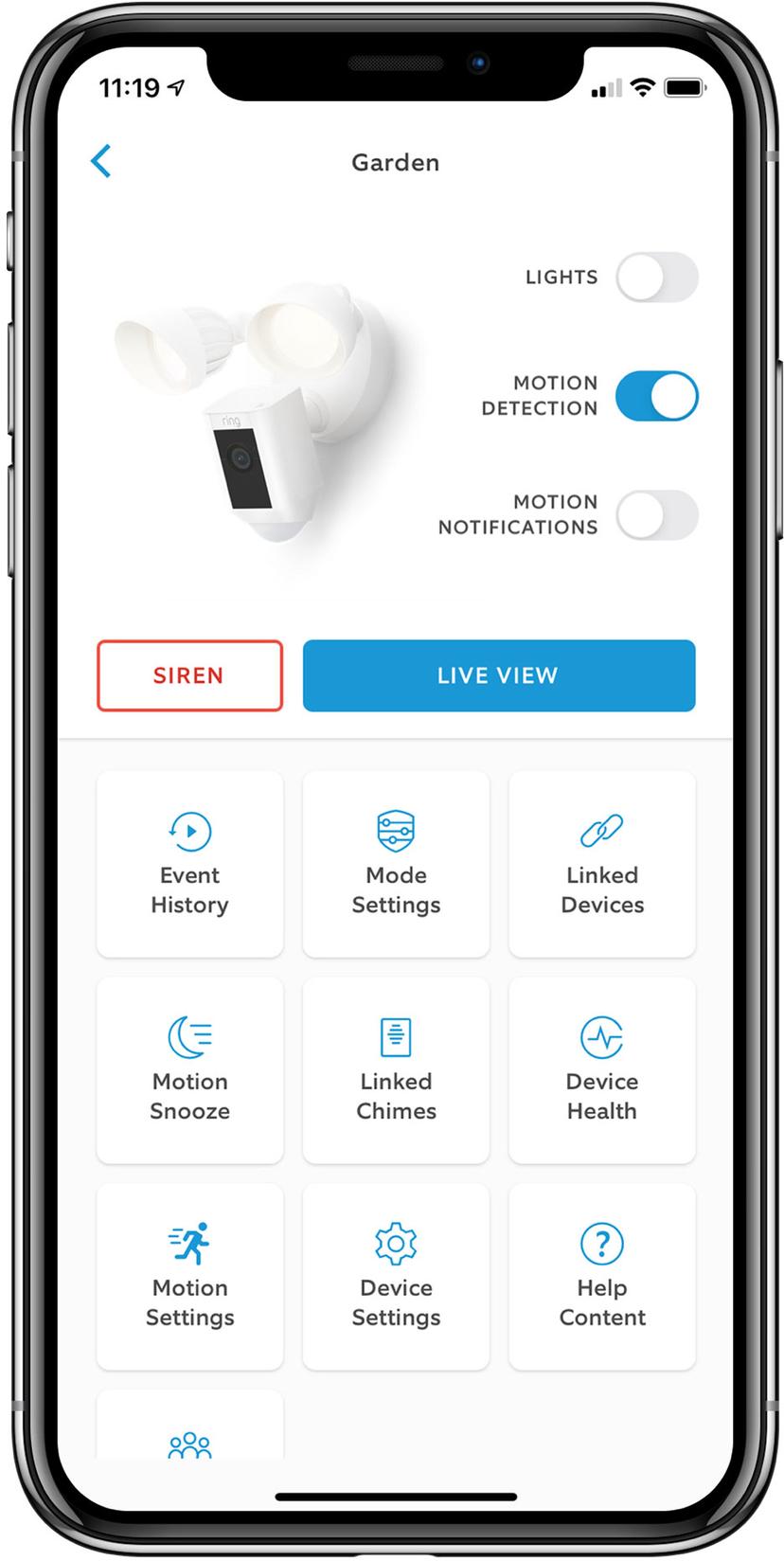 Ring Floodlight Cam Wired Plus - Hvit