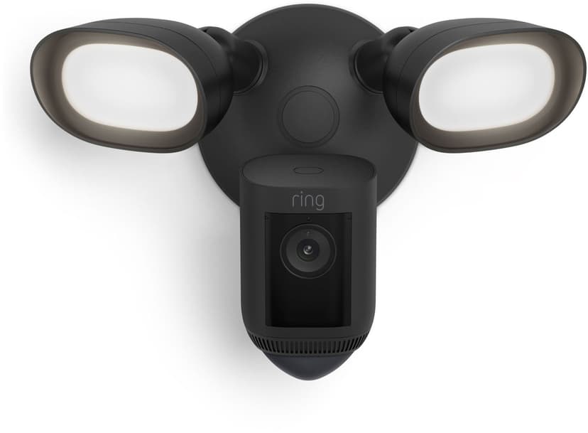 Ring Floodlight Cam Wired Pro - Svart