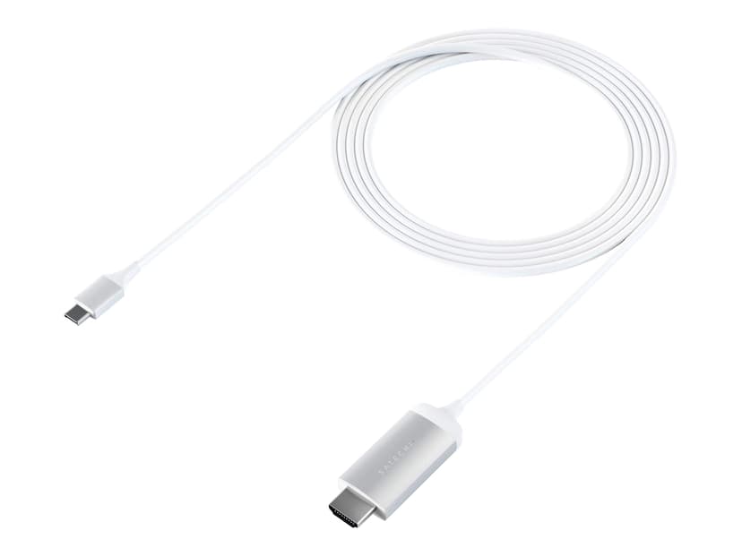 Satechi ST-CHDMIS videokabeladapter 1,8 m USB Type-C HDMI Silver 1.8m USB-C HDMI Silver