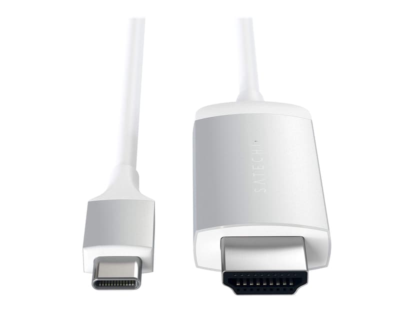 Satechi ST-CHDMIS videokabeladapter 1,8 m USB Type-C HDMI Silver 1.8m USB-C HDMI Silver