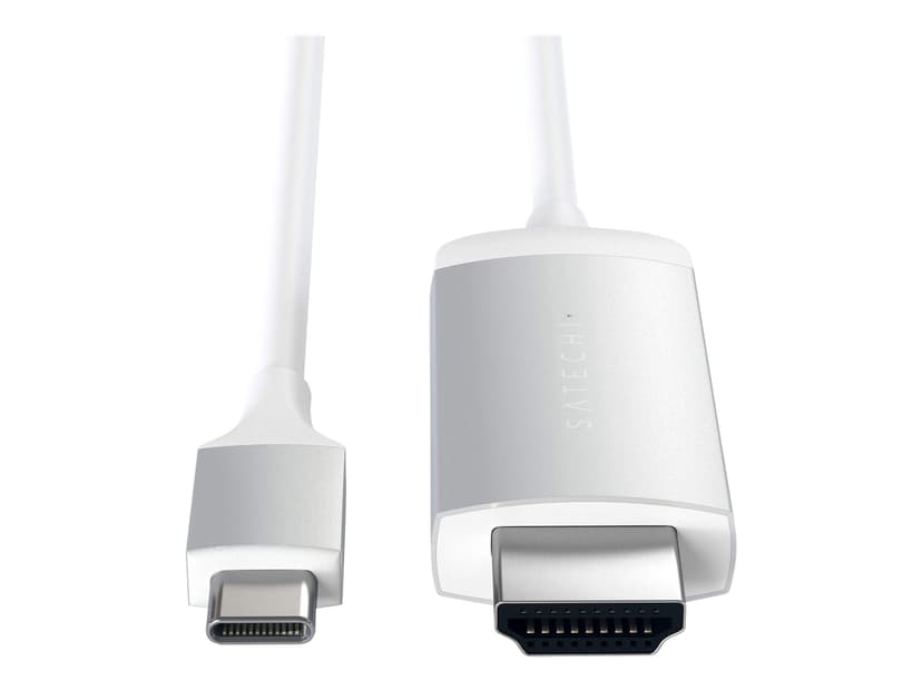Satechi ST-CHDMIS videokabeladapter 1,8 m USB Type-C HDMI Silver 1.8m USB-C HDMI Silver