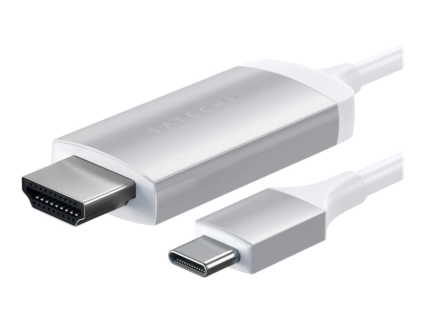 Satechi ST-CHDMIS videokabelkobling 1,8 m USB Type-C HDMI Sølv 1.8m USB-C HDMI Sølv