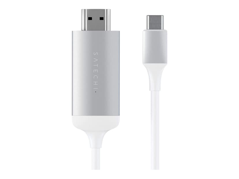 Satechi ST-CHDMIS videokabeladapter 1,8 m USB Type-C HDMI Silver 1.8m USB-C HDMI Silver