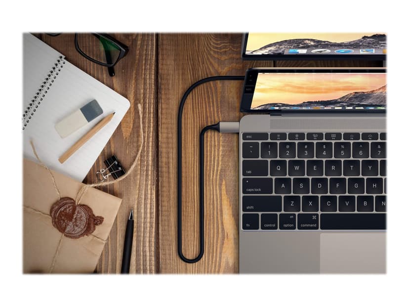 Satechi ST-CHDMIM USB grafiikka-adapteri Harmaa