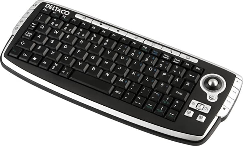 Deltaco Wireless Mediakeyboard Mini