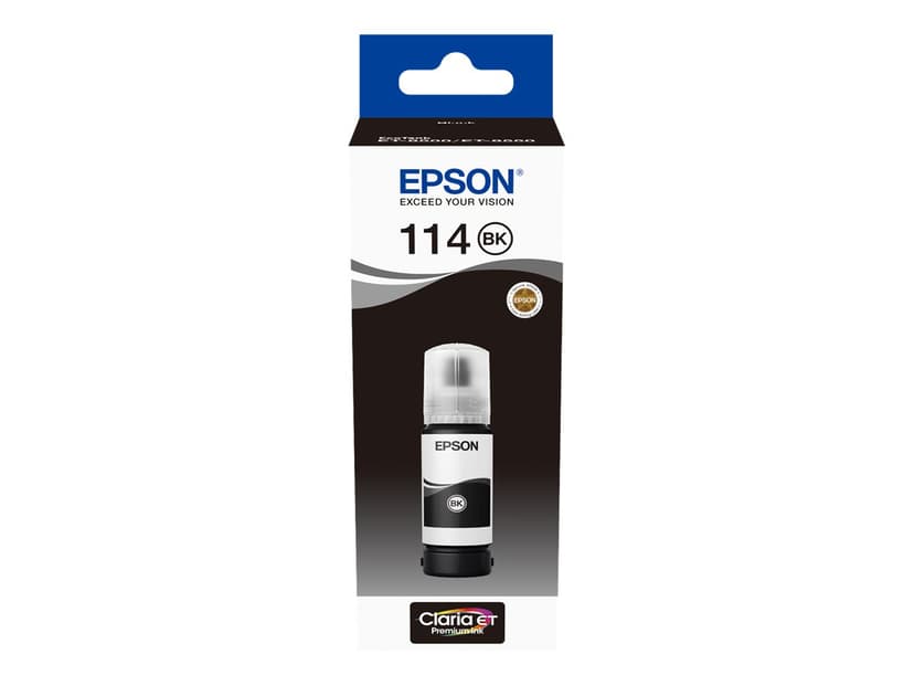 Epson Bläck Svart 114 Bottle - ET8500/ET-8550