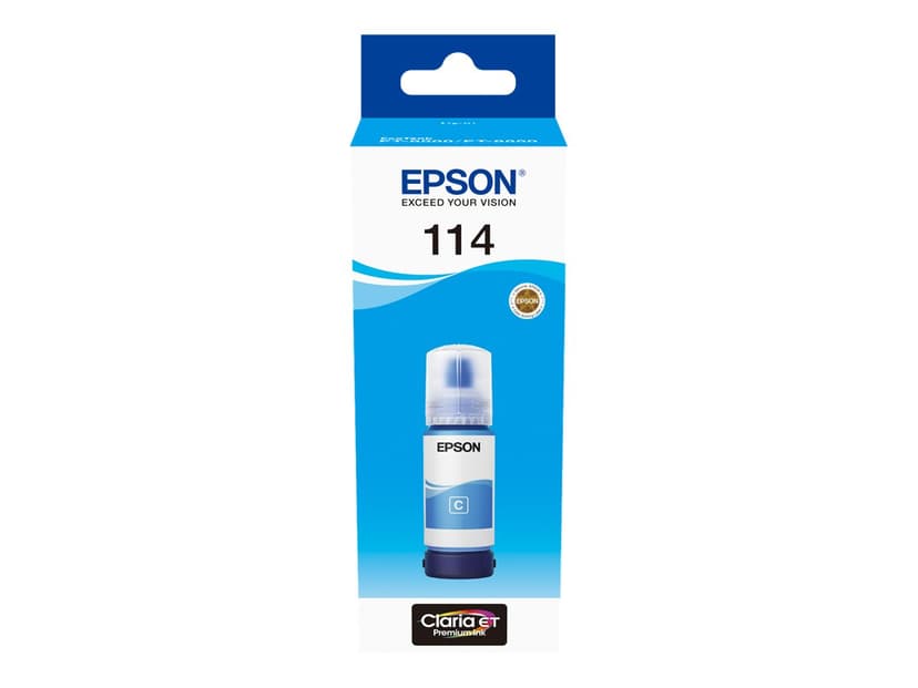 Epson Blekk Cyan 114 Flaske – ET8500/ET-8550