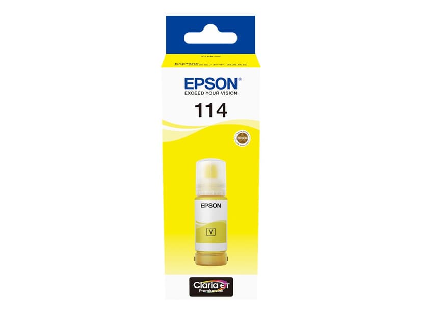 Epson Blekk Gul 114 Flaske – ET8500/ET-8550