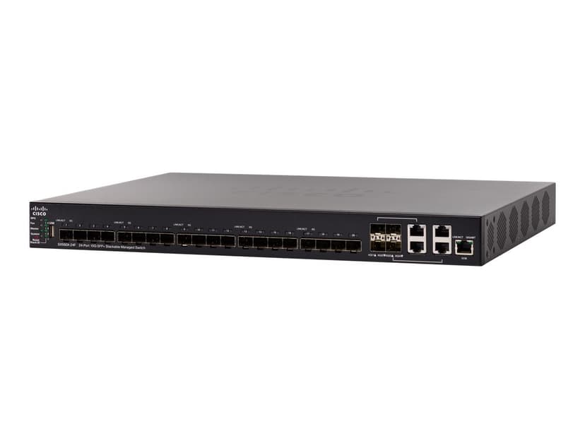 Cisco Sx550x-24f 24xsfp+ 4xcombo Switch