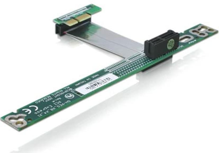 Delock Riser Card PCI Express x1 with Flexible Cable