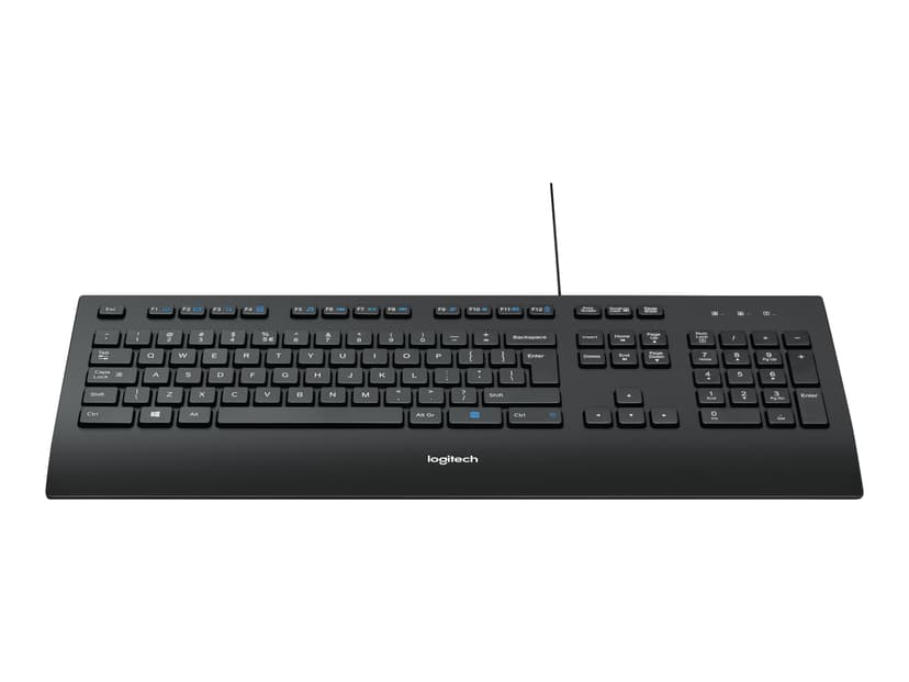 Logitech K280e Corded Keyboard Usb Black (us) #nl