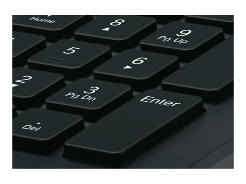 Logitech K280e Corded Keyboard Usb Black (us) #nl