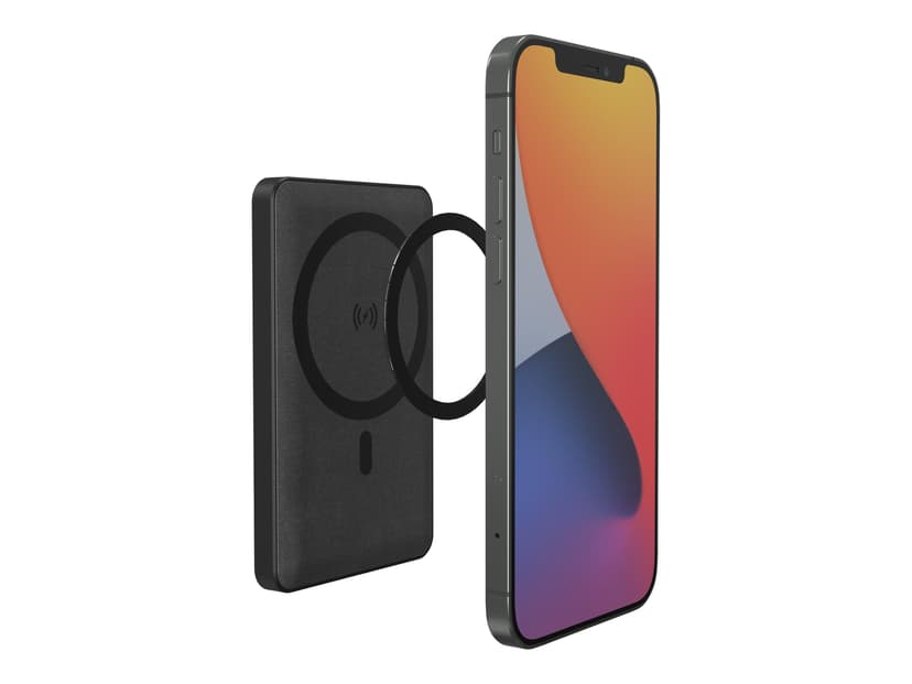 Mophie snap+ juice pack mini 5000 mAh Trådlös laddning Svart 5000mAh Svart