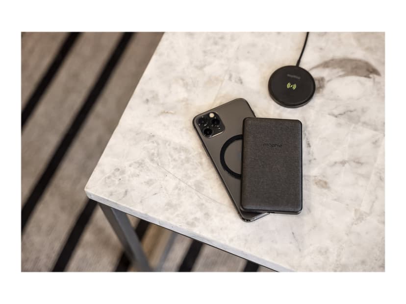 Mophie snap+ juice pack mini 5000 mAh Trådlös laddning Svart 5000mAh Svart