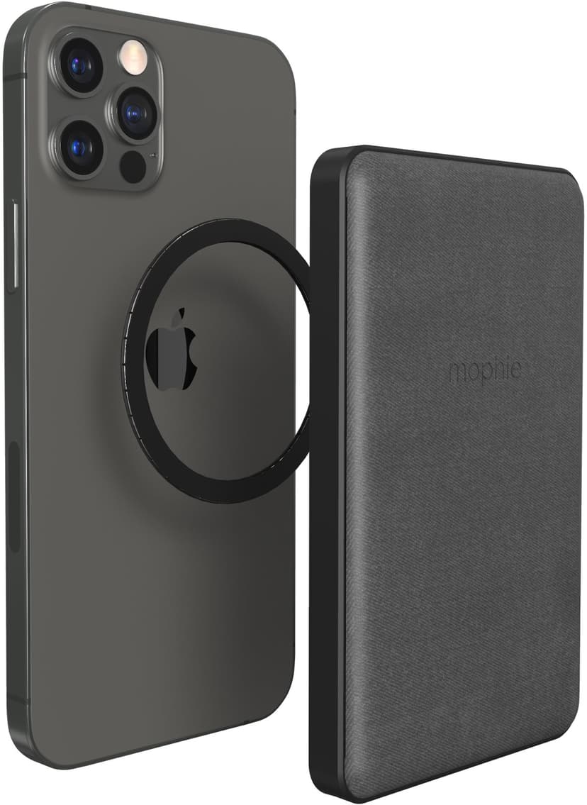 Mophie snap+ juice pack mini 5000 mAh Trådlös laddning Svart 5000mAh Svart