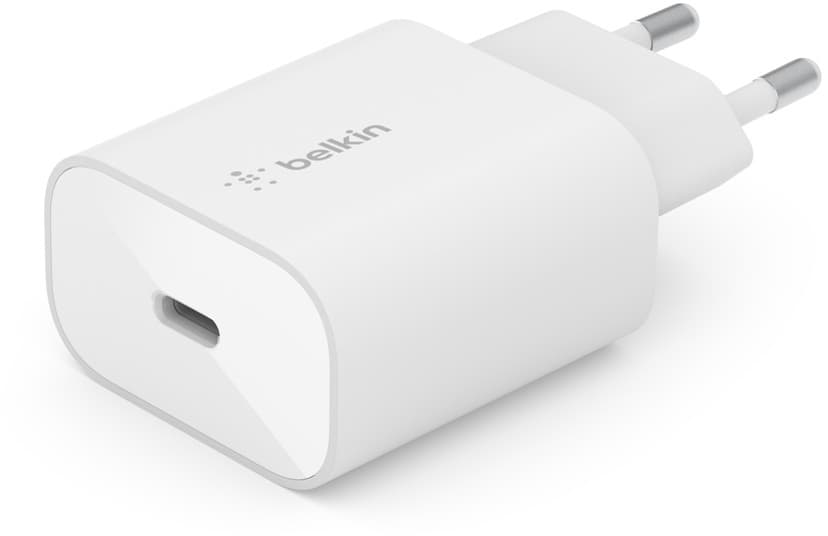 Belkin 25W USB-C Strömadapter Vit