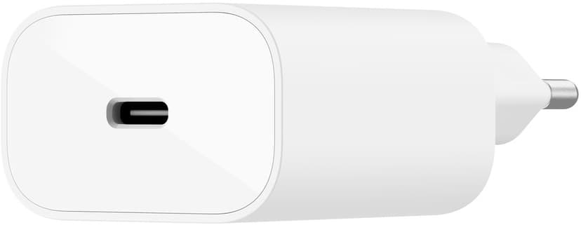 Belkin 25 watt USB-C strømadapter Hvit