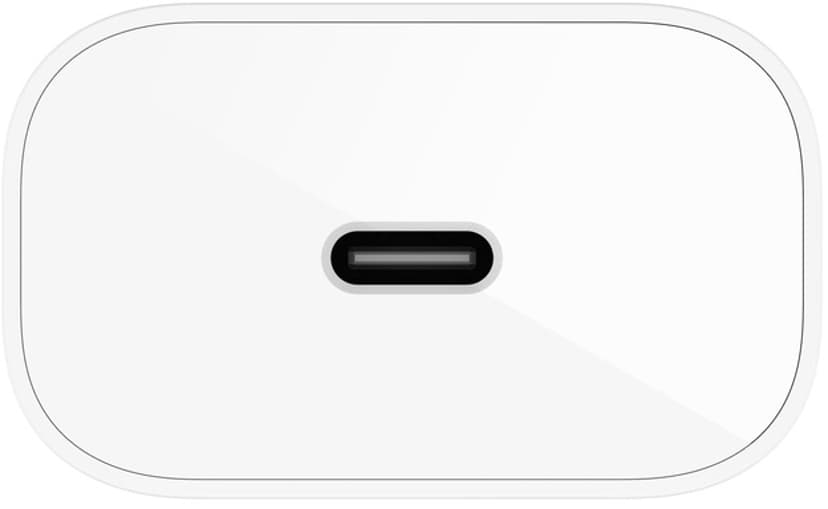 Belkin 25 watt USB-C strømadapter Hvit