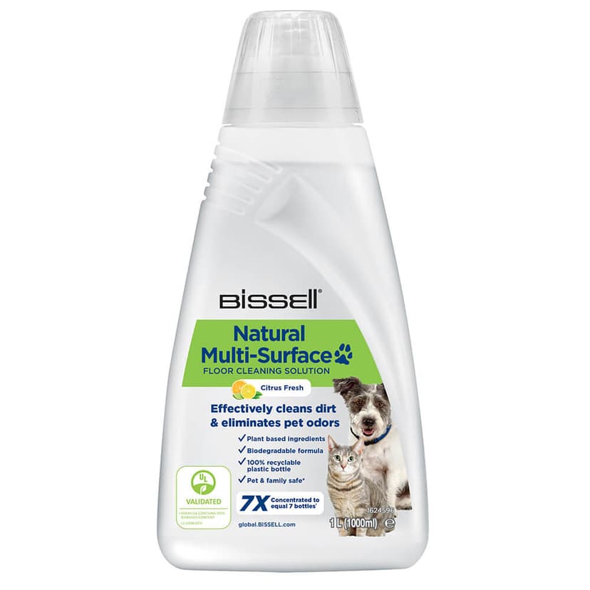 Bissell Rengjøringsmiddel Natural Multi-Surface Kjæledyr 1 liter