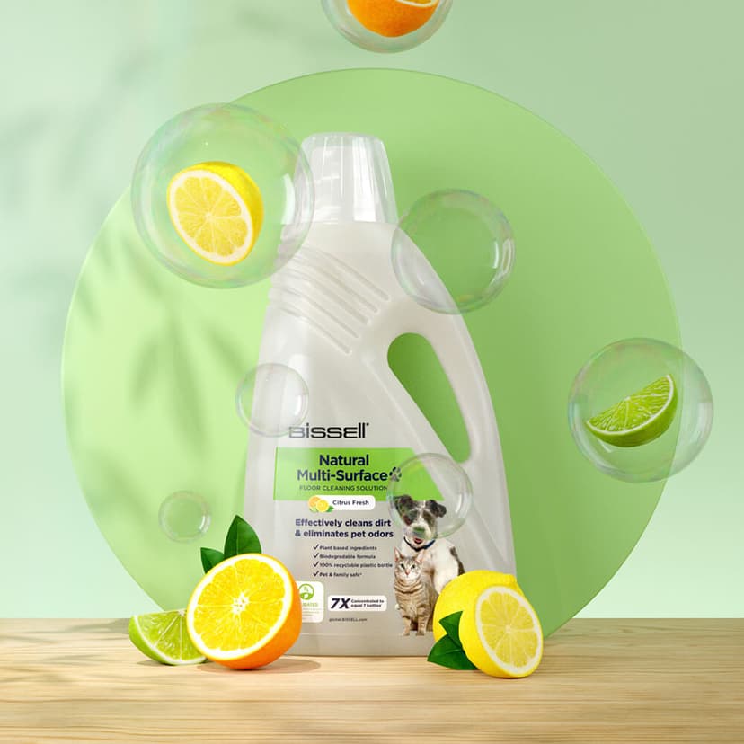 Bissell Rengjøringsmiddel Natural Multi-Surface Kjæledyr 2 liter
