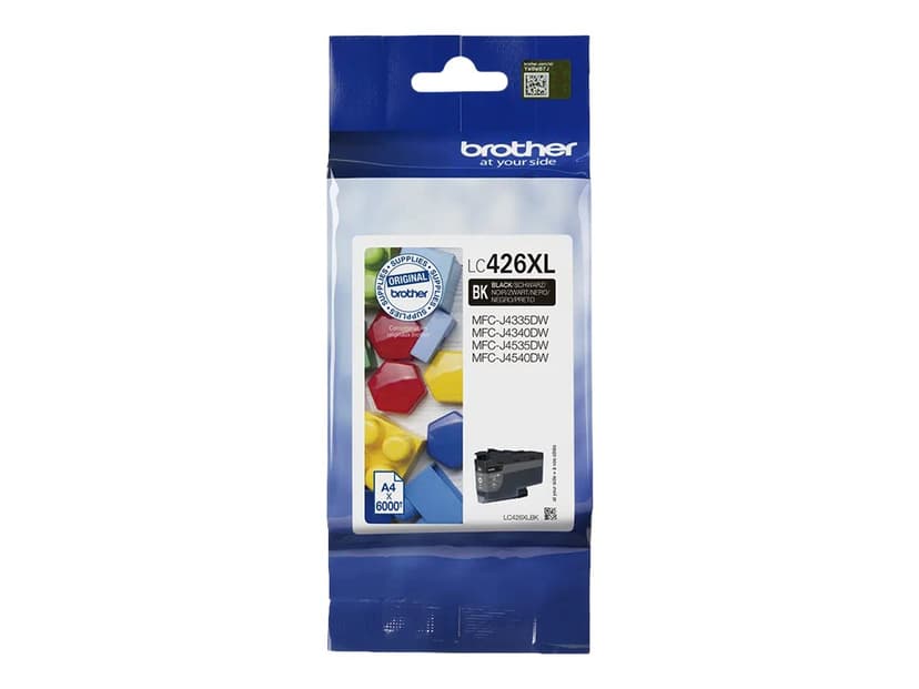 Brother Inkt Zwart 6K LC-426XLBK