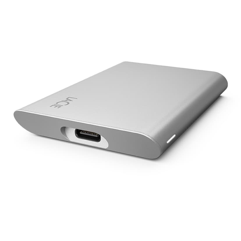 LaCie Portable SSD V2 500GB USB-C Sølv