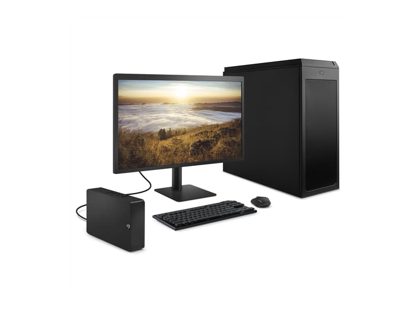 Seagate Expansion 20TB - (Fyndvara klass 2) Svart