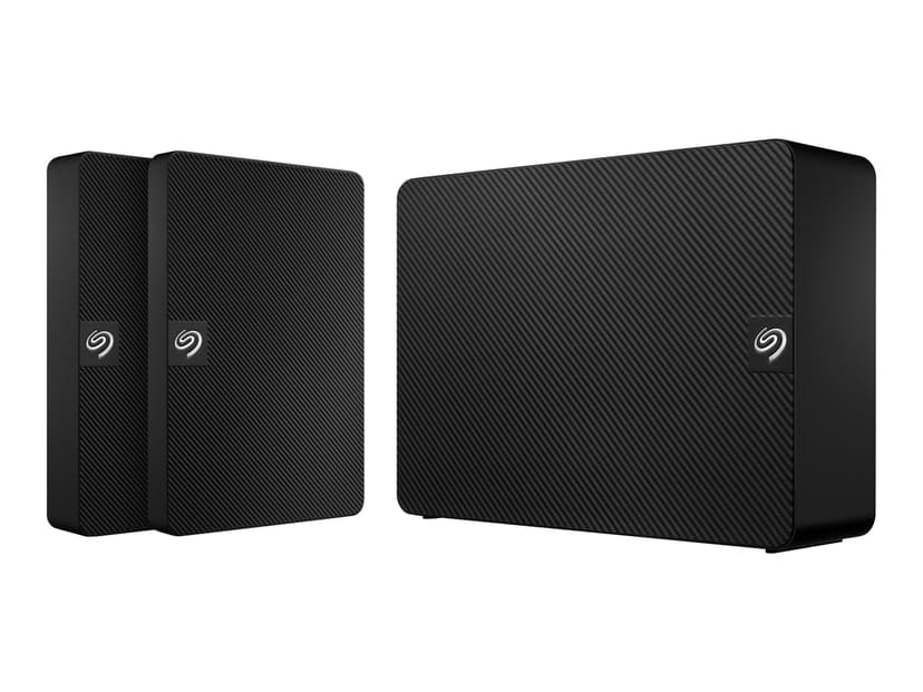 Seagate Expansion 20TB - (Fyndvara klass 2) Svart