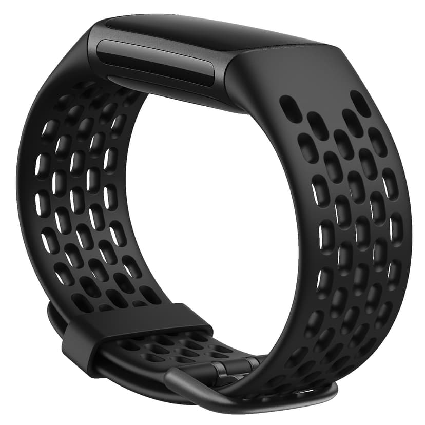 Fitbit Armband Sport Band Black Large - Charge 5
