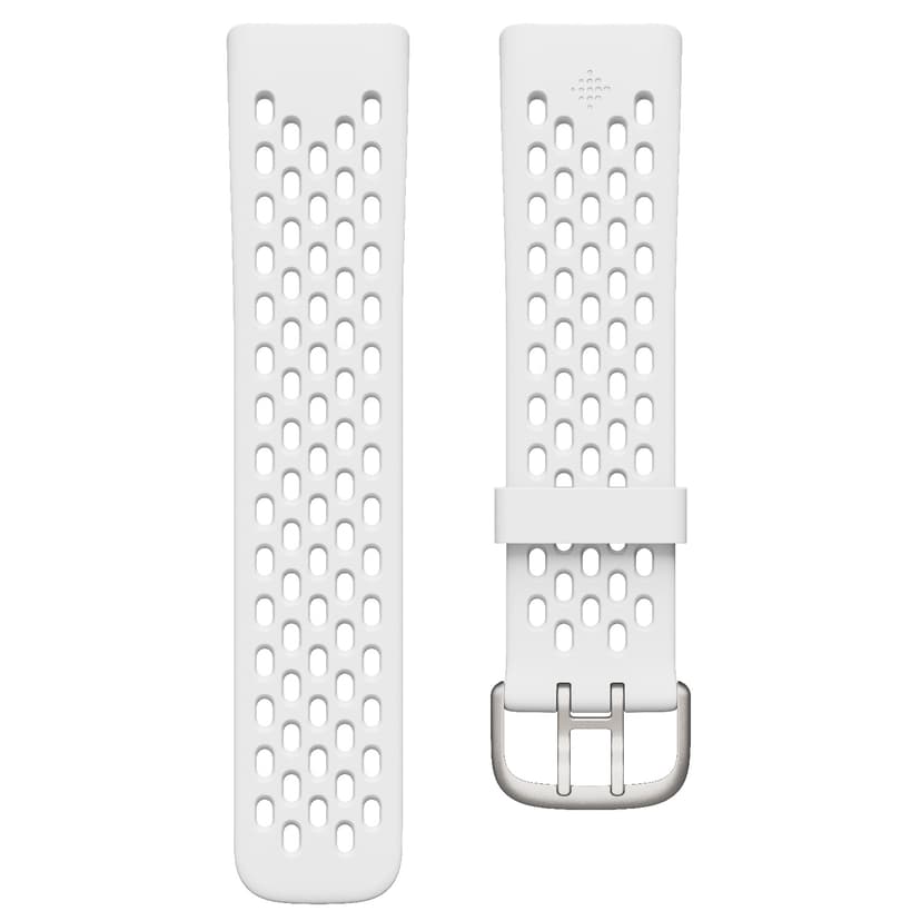 Fitbit Armband Sport Band Frost White Large - Charge 5