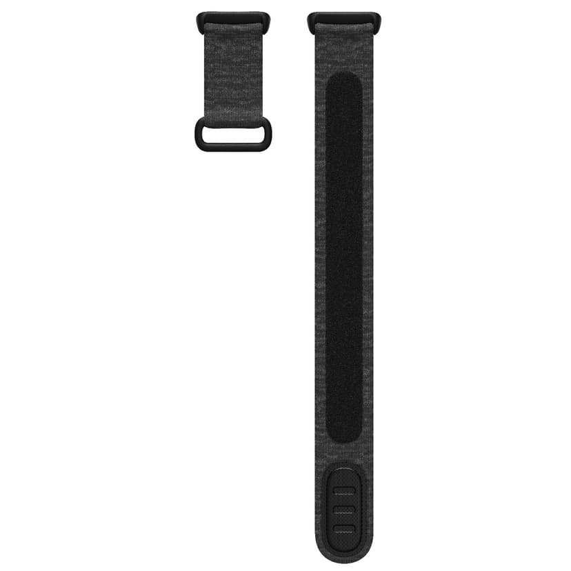 Fitbit Hook &amp; Loop Band Charcoal Small -ranneke – Charge 5